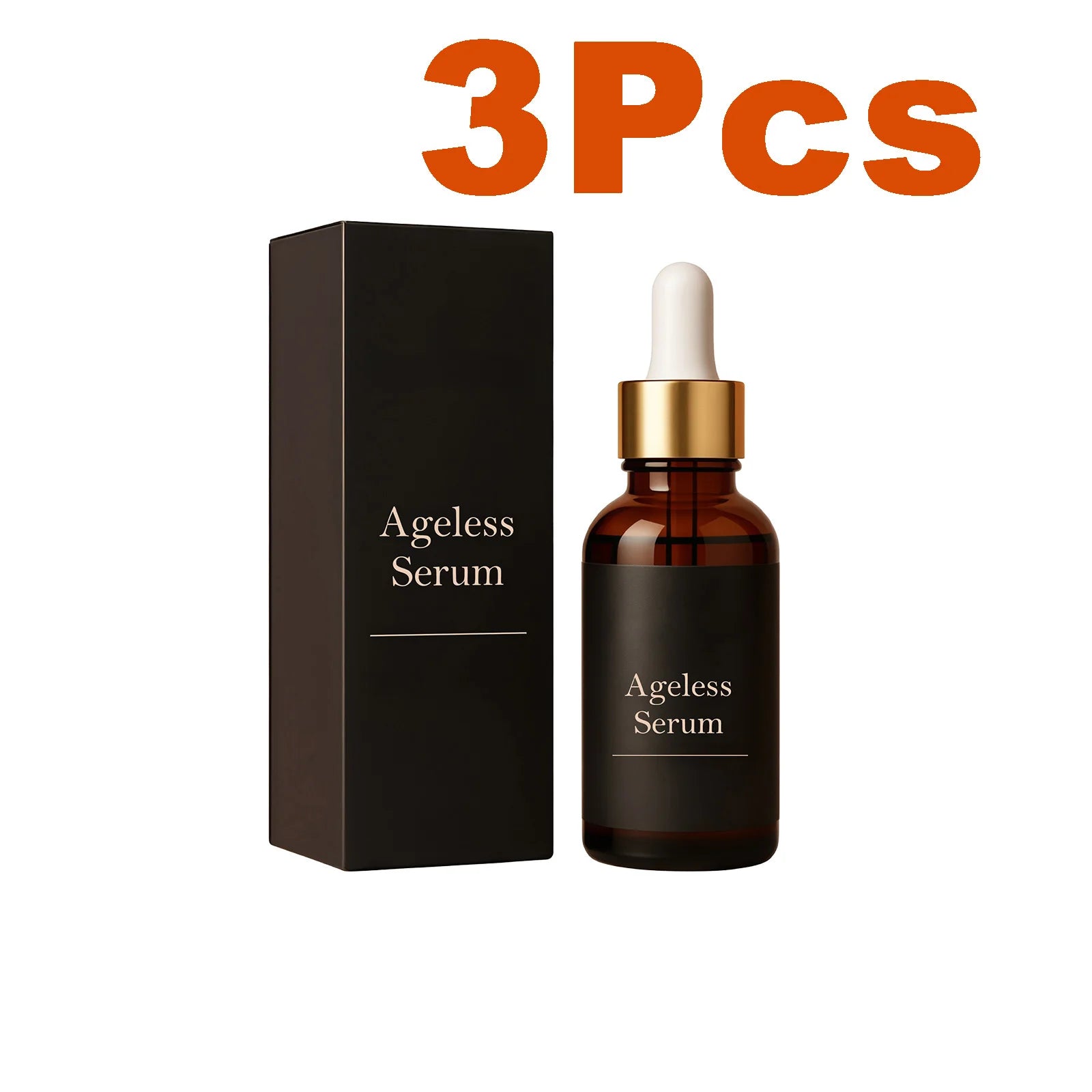 Collagen Face Serum Anti-Wrinkle Firming Moisturizing Brightening Smoothing Skin Hyaluronic Acid Face Essence Daily Skincare Qme 3 x 30ml Boxed