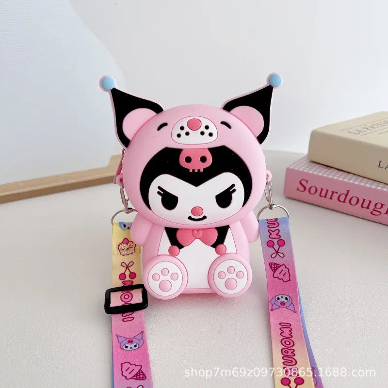Hello Kitty Kuromi Coin Purse Cute Cartoon Student-style