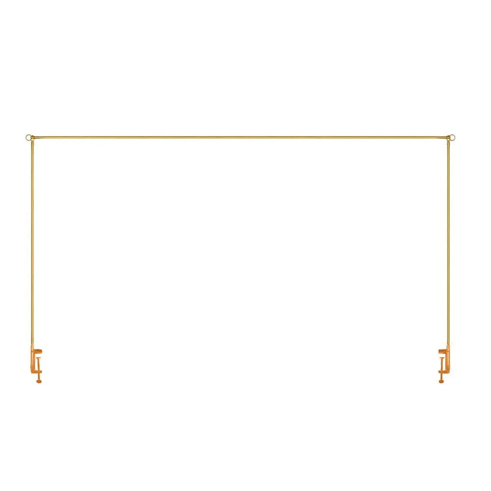 Balloon Arch Stand Adjustable Table Arch with Clamps Dining Background Rack for Daily Swing Event Catering Wedding Halloween Qme Standard Yellow