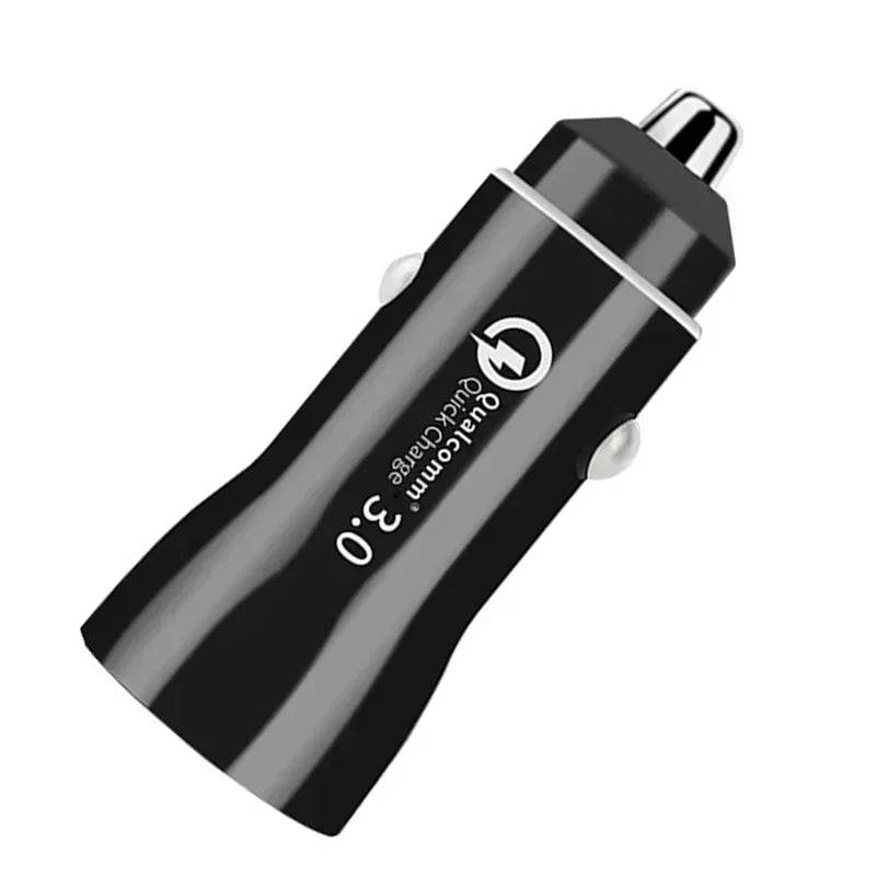 Fast USB Car Charger for Mobile Phone, iPhone 8/11/12, iPad, 20W Mini PD+QC3.0 Quick Charge Qme