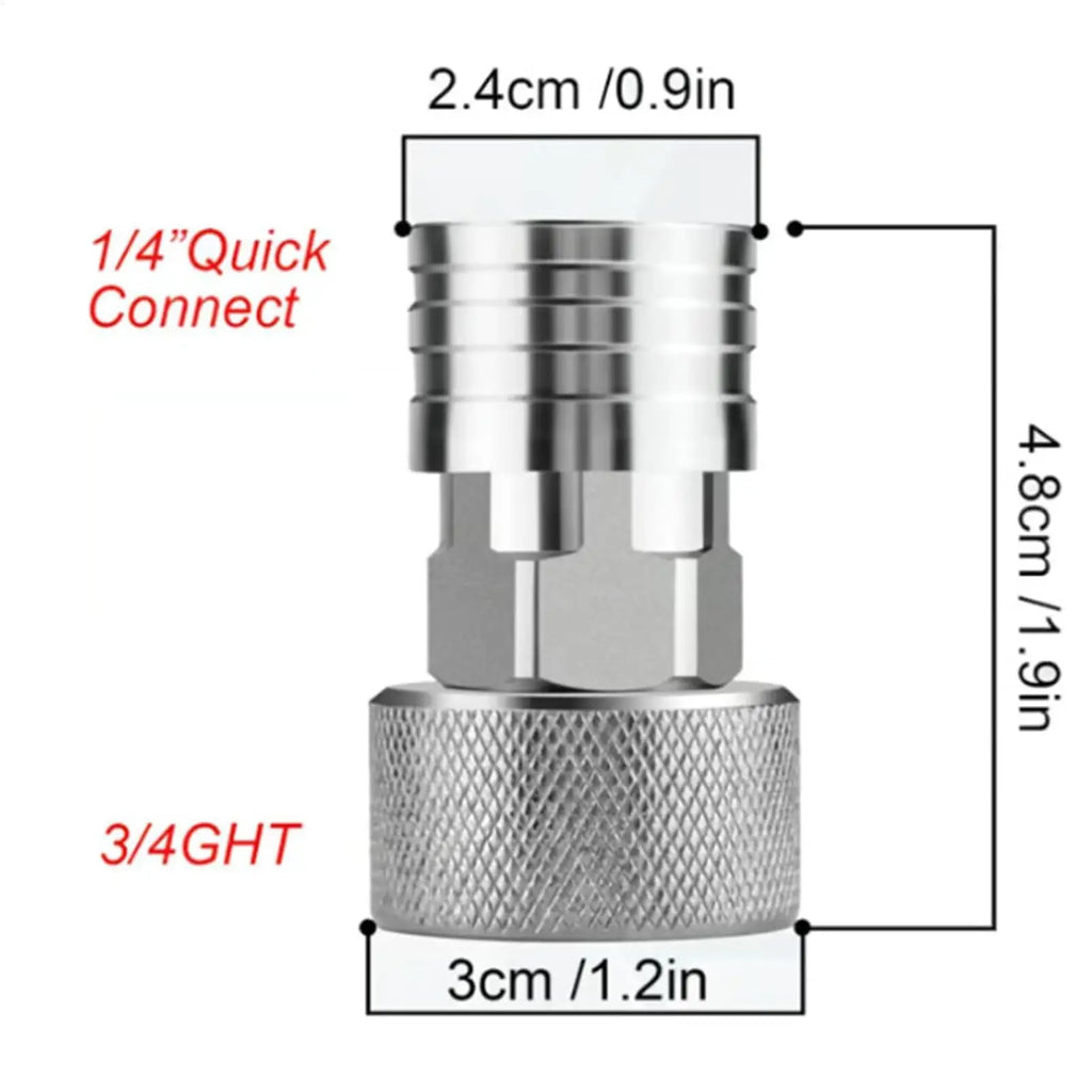 Pressure Nozzle 7-In-1 Adjustable Heavy Duty Cleaning Too Adapter Qme