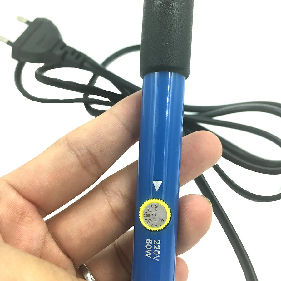 60W Portable Electric Soldering Iron Welding Irons Temperature Qme