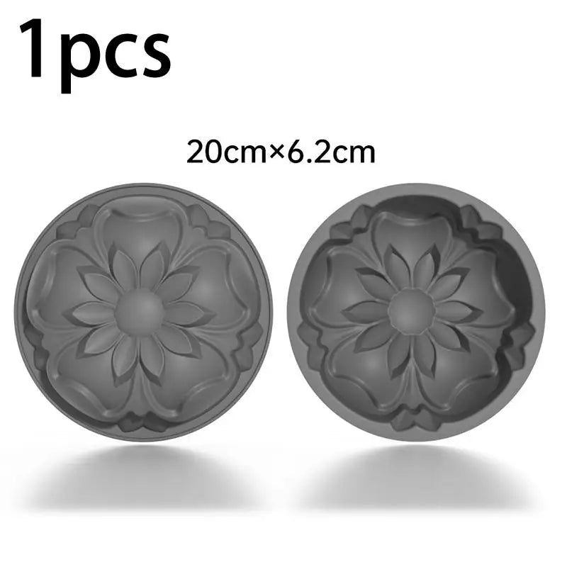 Charlotte Cake Pan Silicone Cheesecake Nonstick Round Baking Mold