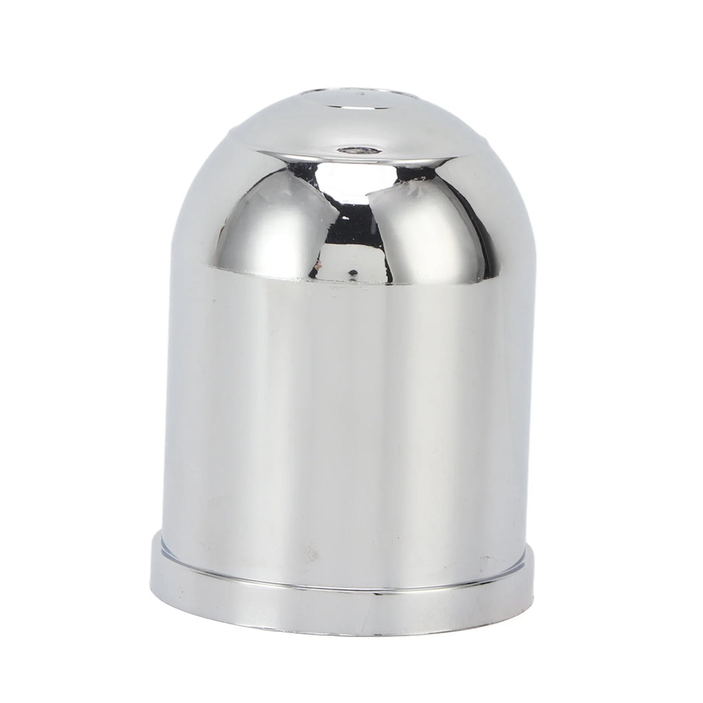 Tow Bar Ball Cover Trailer Ball Coupler Head Chrome Plated Cover ABS Plastic for 50mm 2in 1‑7/8in Hitch Balls Qme as pic