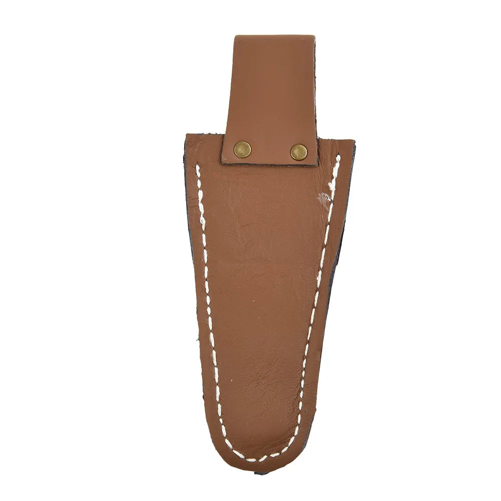 Practical Home Supplies With Buckle Electrician Holder Scissor Bag Storage Portable Leather Sheath Tool Pruning Gardening Pouch Qme