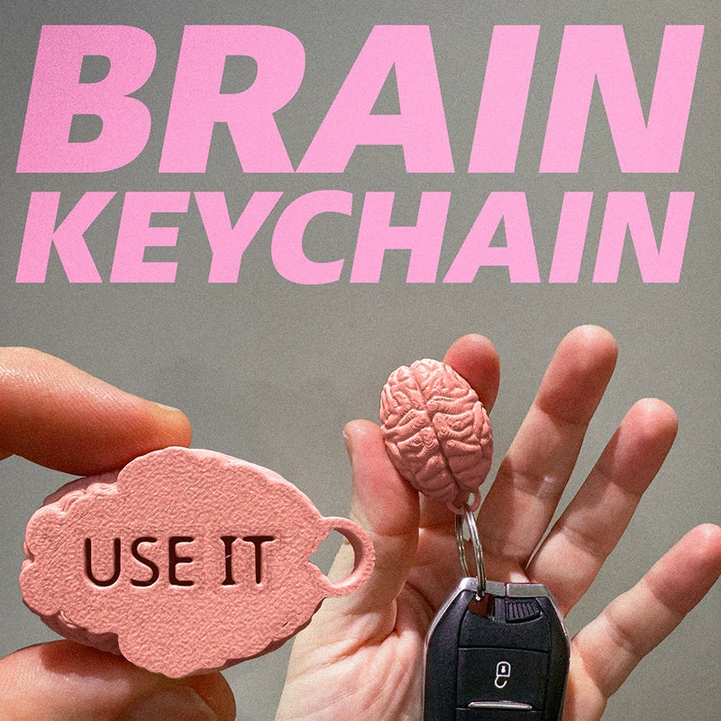 Quirky Brain Companion Home Office Party Pranks Decor Bro Funny Desk Qme