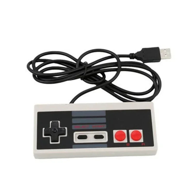 Wired USB Joystick for PC Computer for Nes USB PC Gamepad Gaming for Nes Game USB Controller Game Joypad Qme White