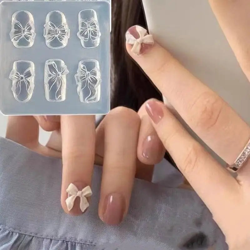 Professional 3D Silicone Nail Art Molds Exceptional Stamping Plates Qme A2
