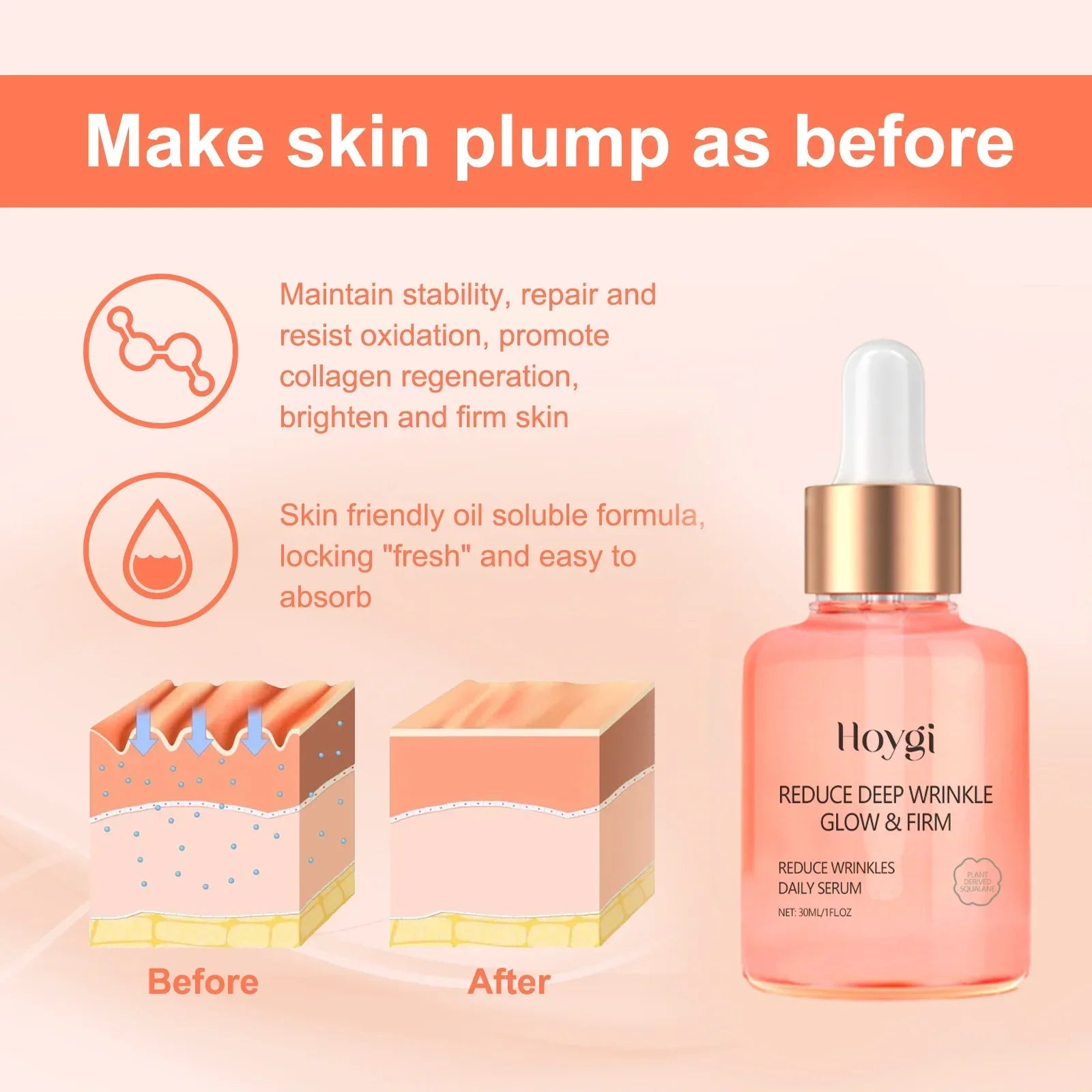 Rose Serum Hydration Shrink Pore Oil Control Anti Aging Brightening Rejuvenation Improve Dryness Vitamin C Firming Essence Qme