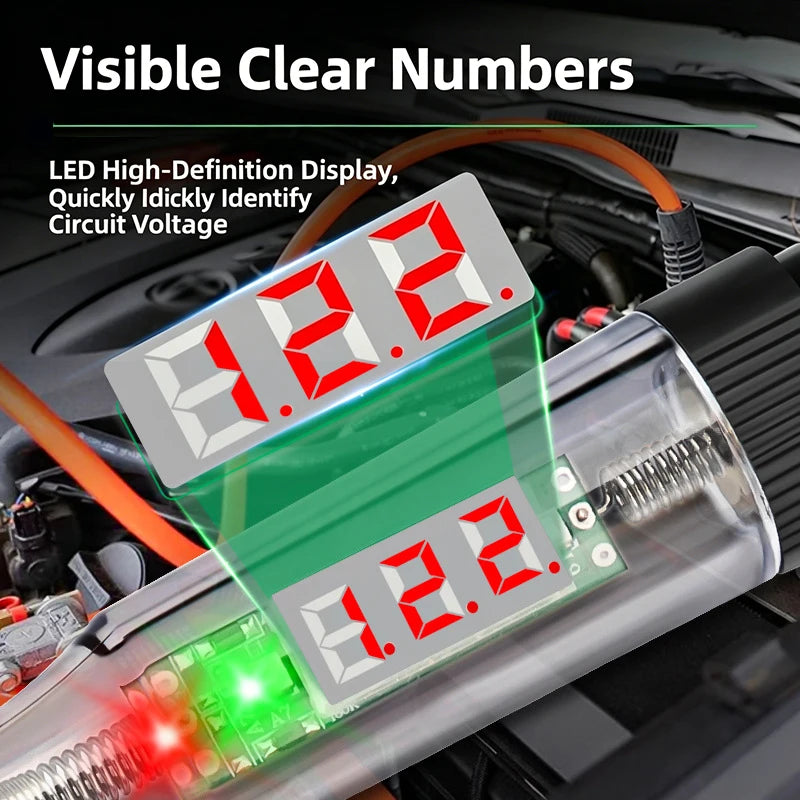 3V 120V Car Diagnostic Probe Test Pen Compact Automotive Circuit Qme