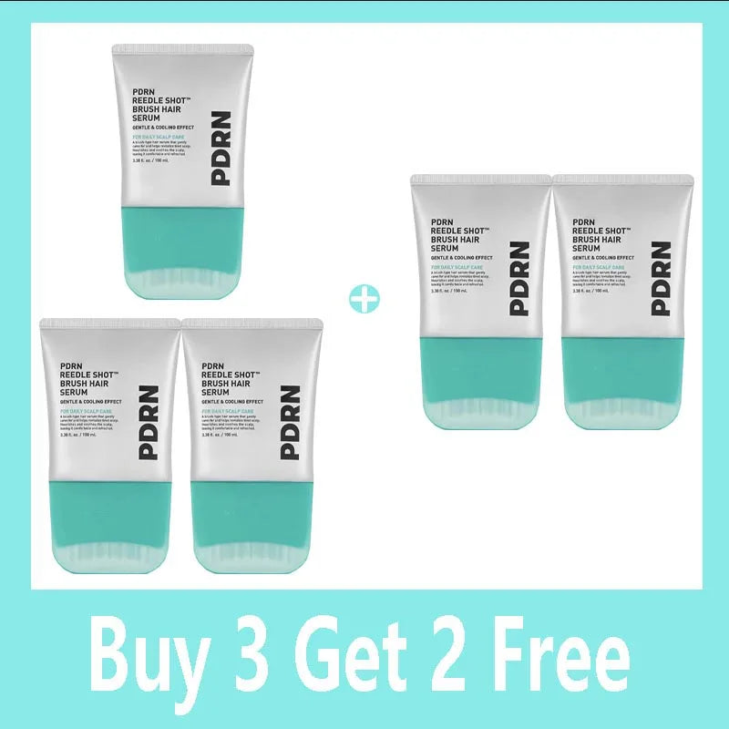Pdrn Reedle Shot Brush Hair Serum Nourishing Strengthening Hair Care Essence Improve Scalp Environment For Daily Scalp Care Qme Buy 3 Get 2 Free