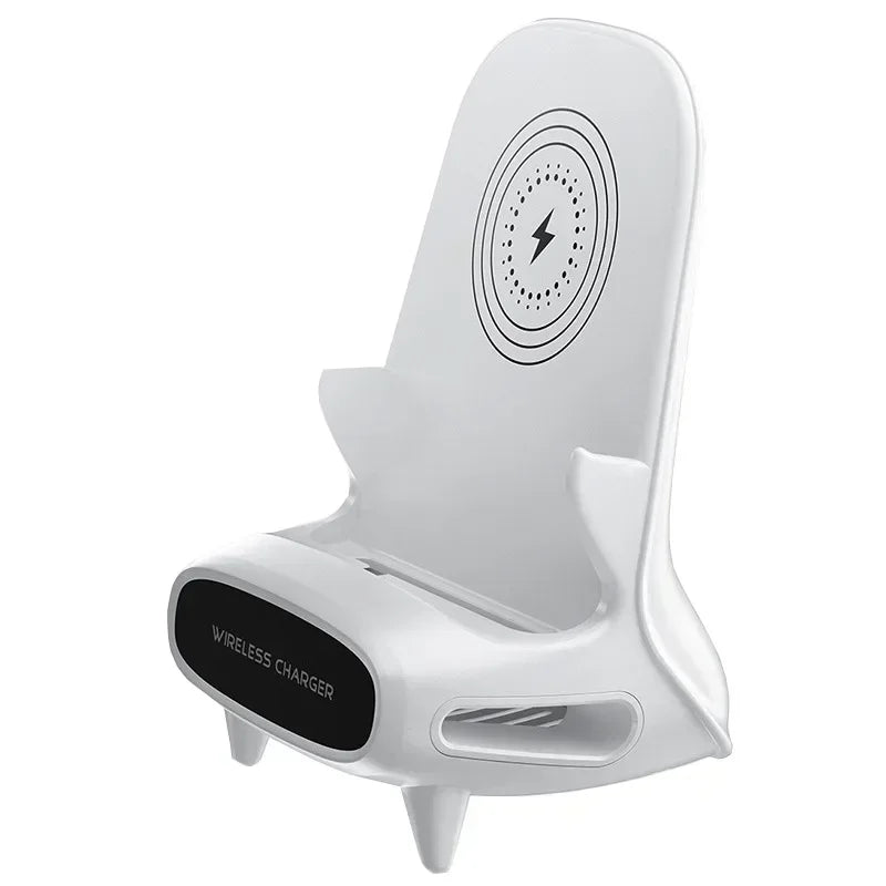 15W Wireless Fast Charging Dock Station Phone Holder Stand For 8, X, XS, 1, 12, S8, S9, S9+, Note8 Qme