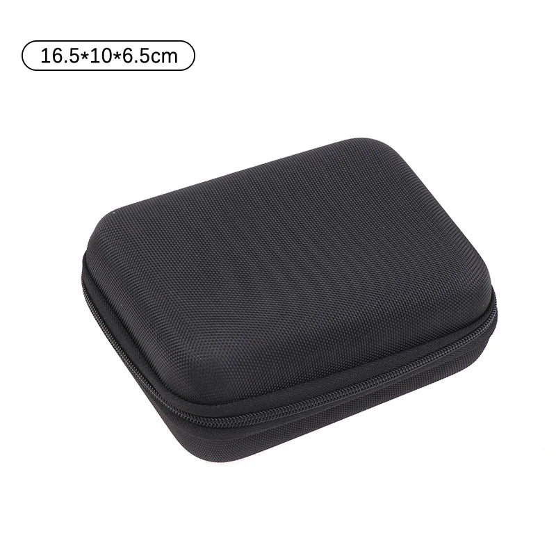 Storage Toolbag EVA Waterproof Hard Case Tool Box Mesh Pocket Qme 16x10x6cm