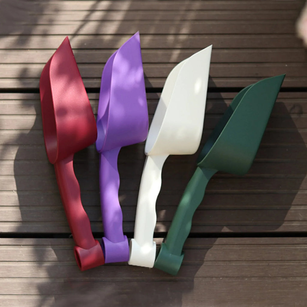 Garden Shovel Plant Hand Trowels Soil Planting Digging Transplanting MultiFunction Beach Sand Pet's Food Scoop Multipropose Tool Qme