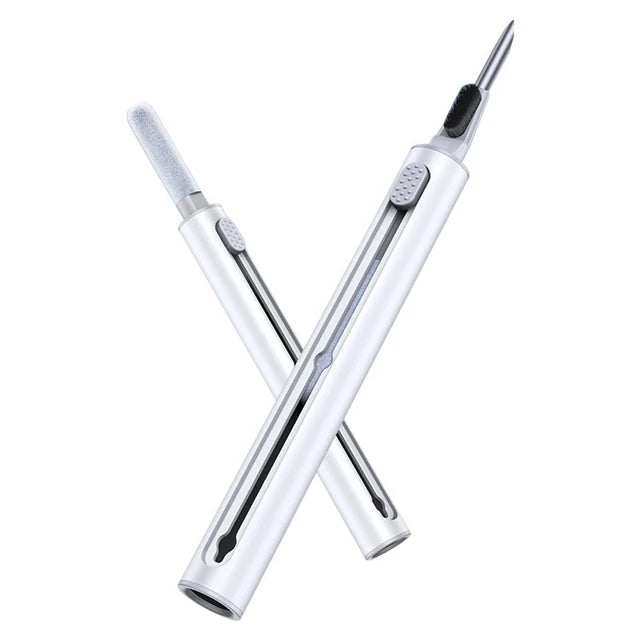 Bluetooth Earphone Cleaning Tool Sets For Airpods Pro 1 2 3 Earbuds Cleaning Pen Brush Kit For Xiaomi Huawei Headphone Clean Pen Qme WHITE