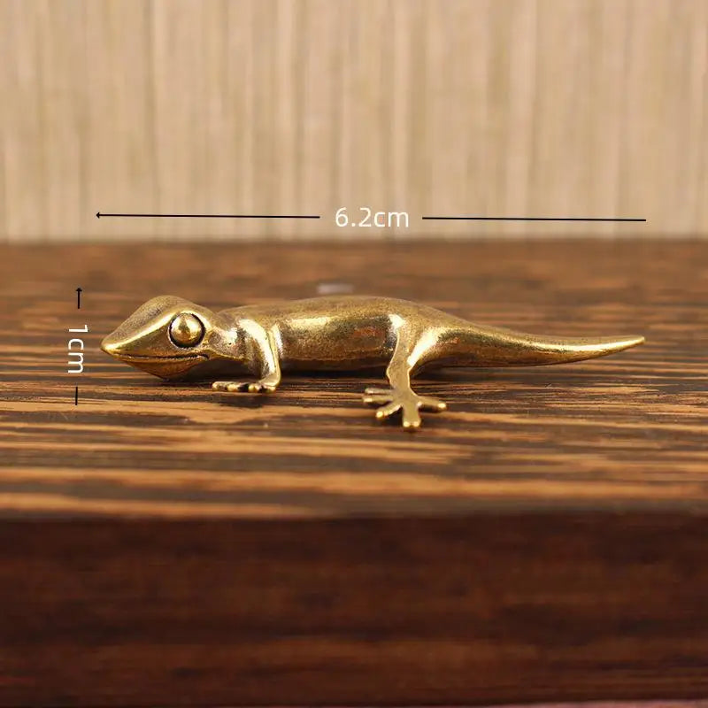 Small Ornaments Antique Home Decor Accessories Brass Animal Figurines Qme A1