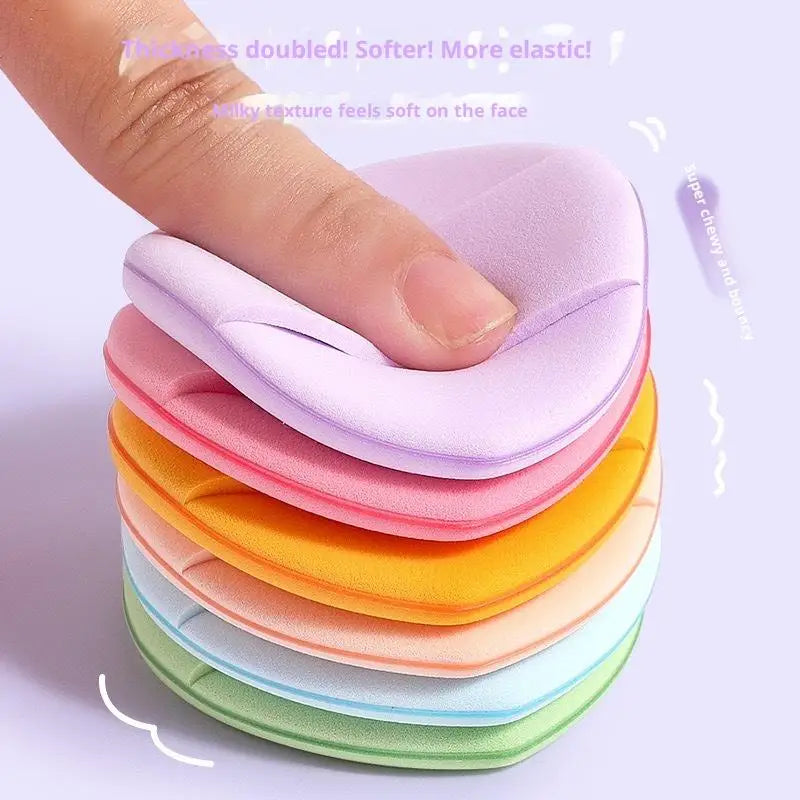 Colorful Teardrop Foundation Makeup Sponge Powder Puff That Doesn't Qme