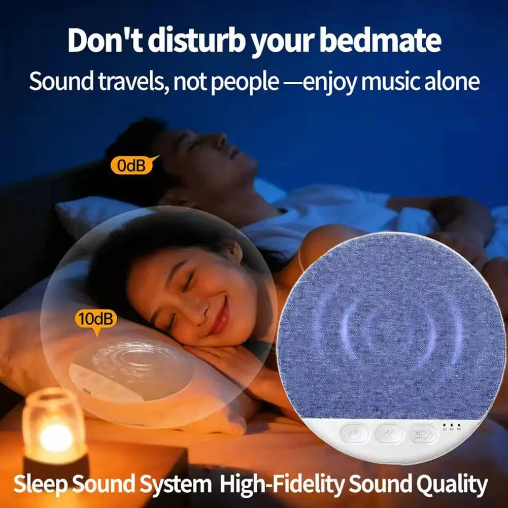 Under Pillow Speaker Sleeping Bluetooth 5 4 Bedroom Mini Bone Qme