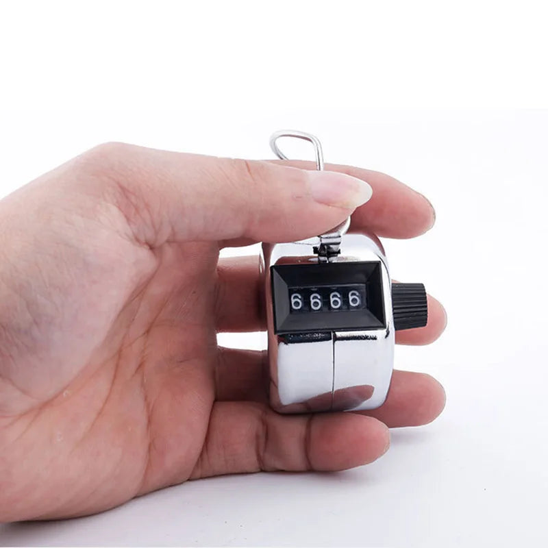 Digital Hand Tally Counter Manual Counting Golf Clicker Training 4 Qme