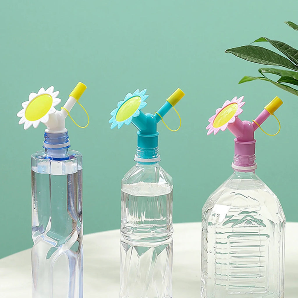 Plastic Sunflower Shaped Garden Plant Watering Sprinkler Head Irrigation Head Suitable For Indoor And Outdoor Nursery Potted Qme
