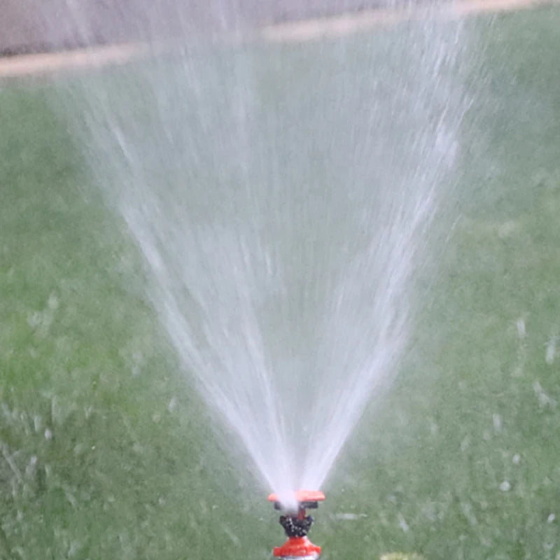 ^1/2" Rotating Water Sprinkler Farm Sprinkler Lawn Garden Irrigation Nozzle Qme