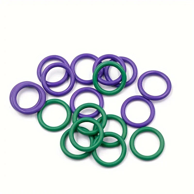 Automobile air conditioning sealing kit - O-rings, gaskets and matching toolbox, suitable for automobile repair Qme