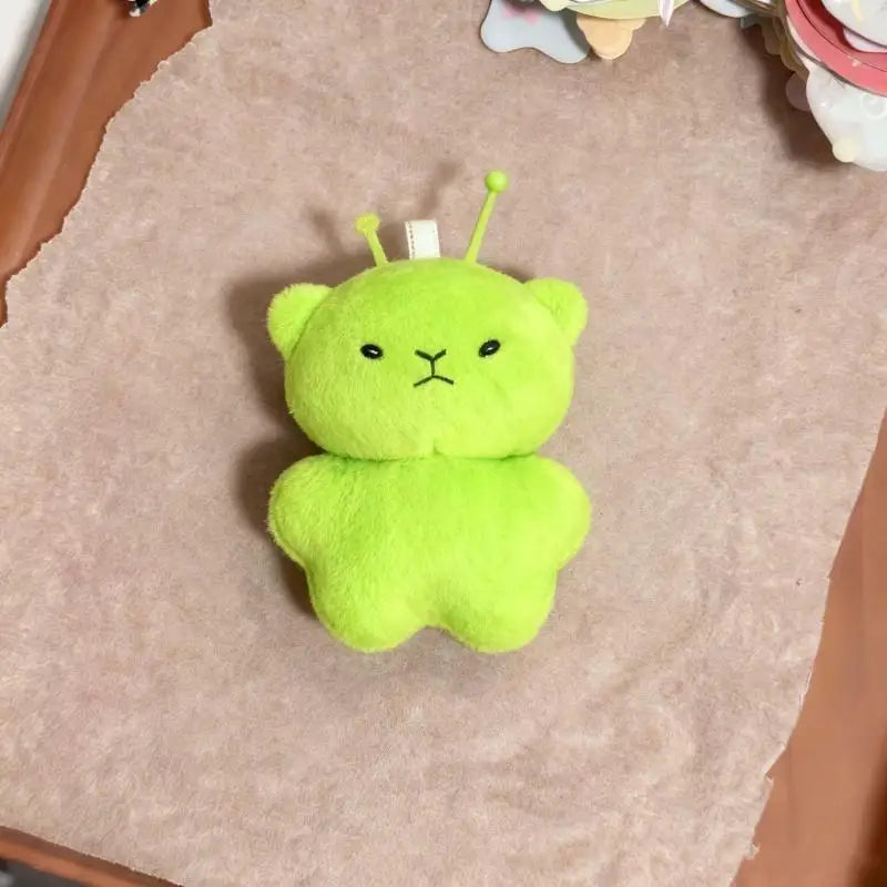 Party Alien Cat Plush Toy Cartoon Stuffed Animal Keychain Accessories Qme