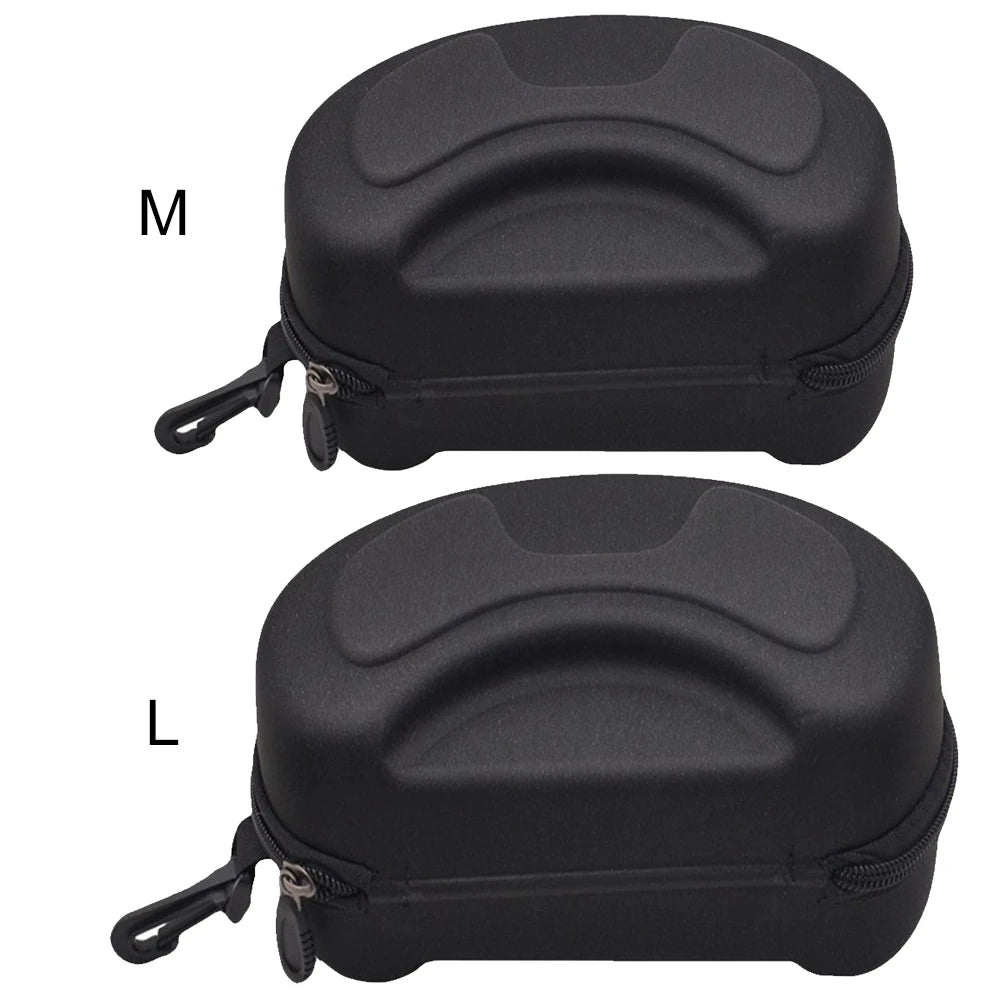 Eyeglasses Storage Box Glasses Case EVA Skiing Eyewear Case Ski Goggles Box Shockproof Sunglasses Bag Travel Hard Zipper Box Qme