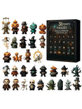 Halloweens Countdown Calendar Toys Advent 2d Acrylic Horror Qme Black L China Mainland