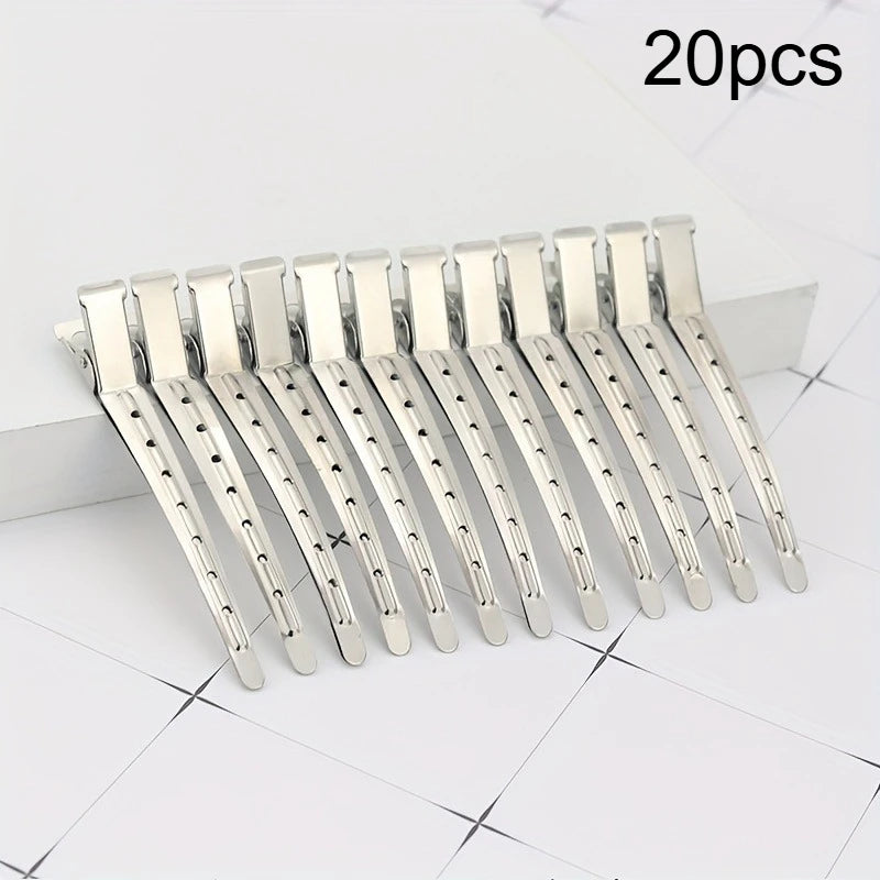 No Crease Hair Clips Traceless Duckbill Clips For Makeup Face Washing Hair Styling Tools Women Girls Seamless Bangs Clips Qme 20pcs