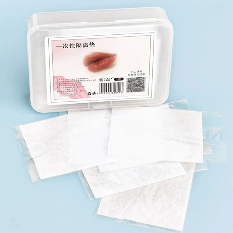 Microblading Tattooed Lip Oral Isolation Pad Tattoo Lip Disposable Protective Pad Film Permanent Makeup Tattoo Accessor Qme