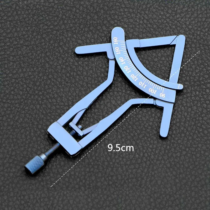 Stainless Steel Titanium Nose Measuring Ruler Precise Micro Qme