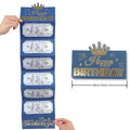Birthday Cash Envelopes Money Card Folding Holder Greeting Envelop Qme Blue
