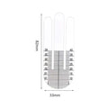 1Pair Optical PH Ruler Pupil Height Meter Optometry PH Tester For Hospital Eye Ophthalmic Measuring Tools For Eyeglass Equipment Qme 1pcs