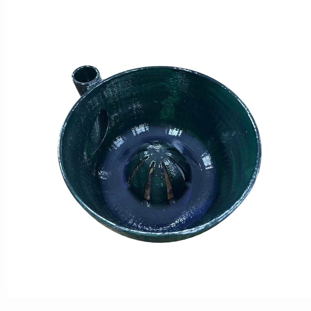 3D Printed Plastic Fruit Vegetable Storage Bowl with Integrated Handle Decorative Fruit Washing and Serving Bowl Kitchen Supply Qme
