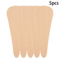 Waterproof Adhesive Body Patch Women Private Area Swimming Film Guard Qme Black 5PCS