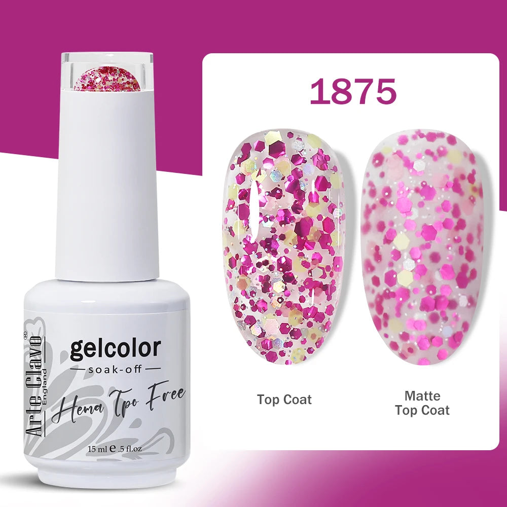 Arte Clavo Nail Art Semi Permanent Gel Polish Supplies Professionals