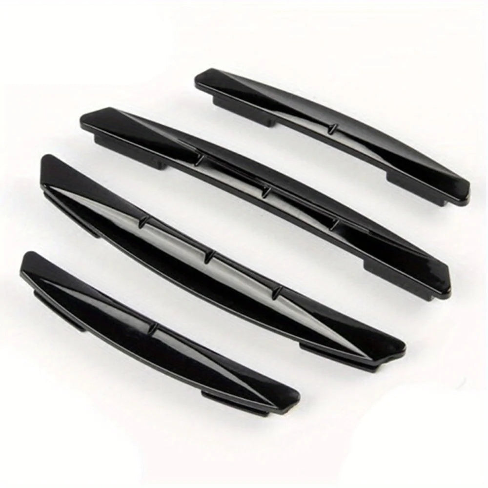 Car Sticker Door Edge Guards Trim Molding Protection Strip Scratch Protector Car Crash Barriers Door Guard Collision Universal Qme Black
