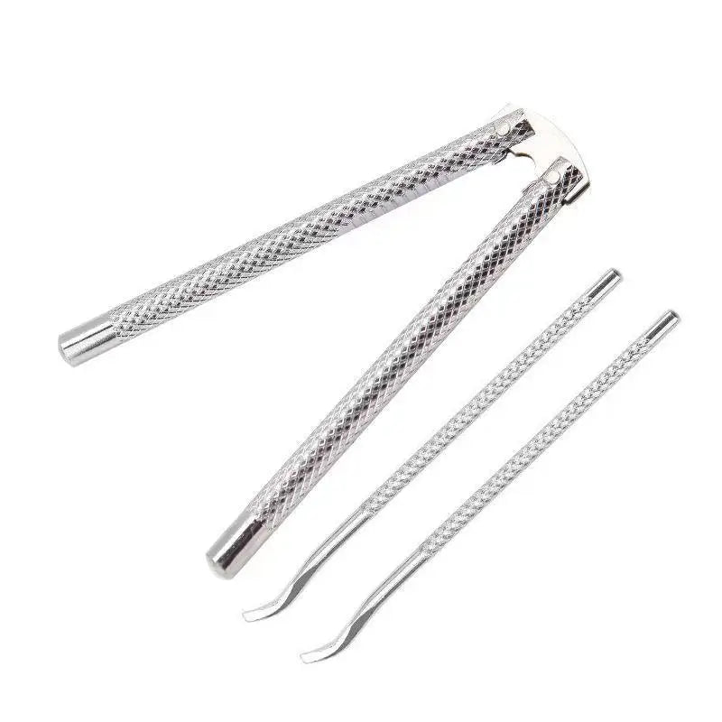 Walnut Cracker Stainless Steel Quick Crack Nut Easy Grip Heavy Duty Qme 1pc with 2 Needles