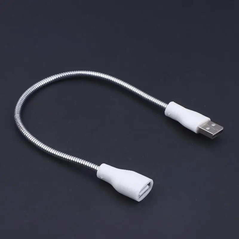 USB Extension Cable LED Light Fan Power Supply Adapter Male Female Qme