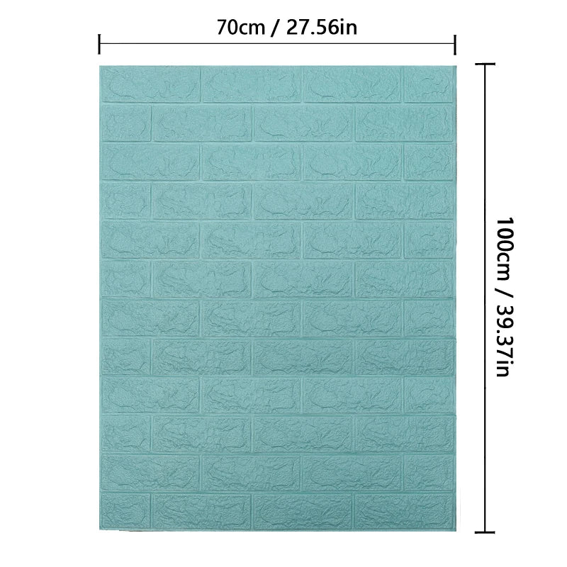 DIY 3D Wallpaper Moisture Proof Modern Home Decoration Self-adhesive
