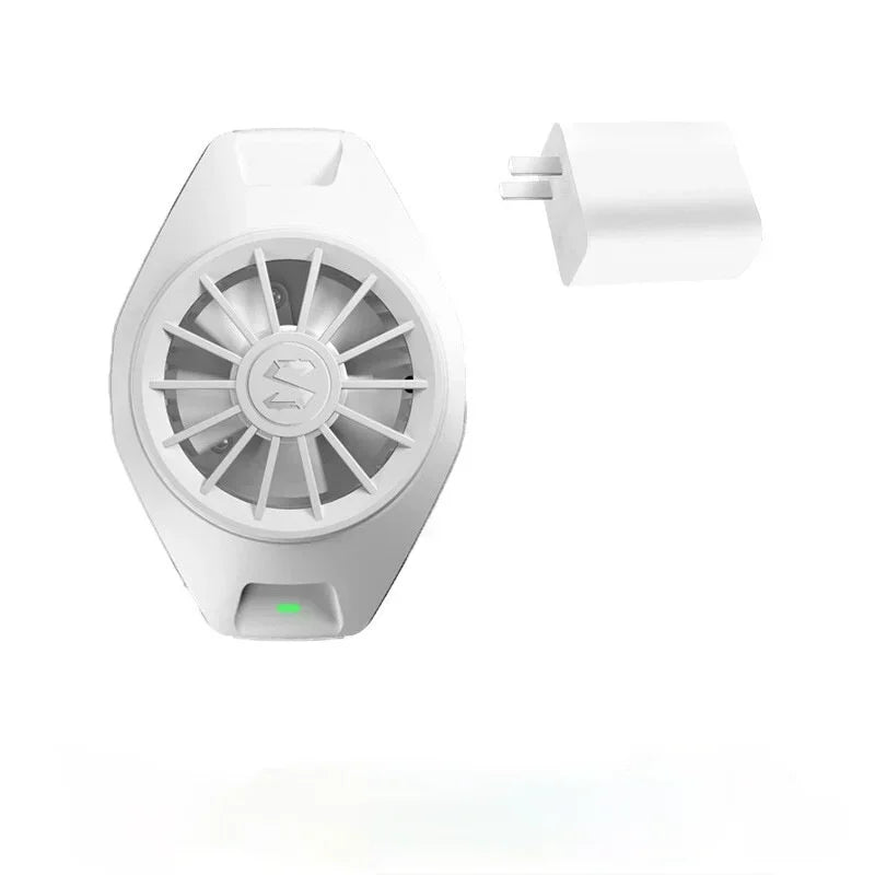 Game Phone Cooler for Poco X3 F3 M3,Xiaomi Redmi Note 10,Redmagic 6,ROG 5Mobile Phone Fan Cooler Qme Radiator 2A charging