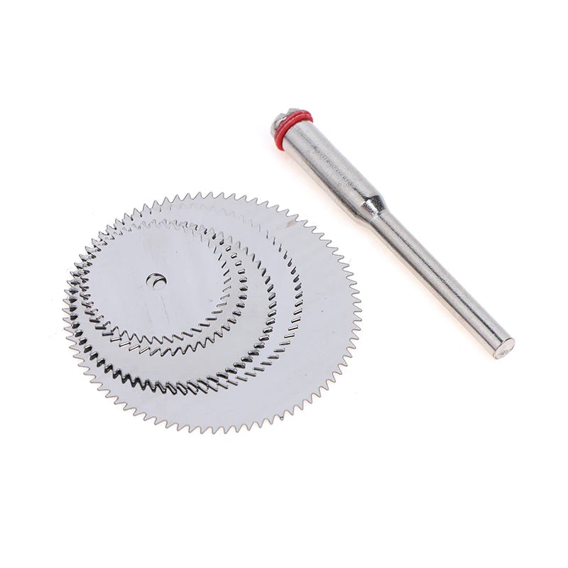 Stainless Steel Slice Metal Cutting Disc With 1 Mandre For Rotary Tools 16 18 22 25 32mm Cutting Disc Hand Tools Qme