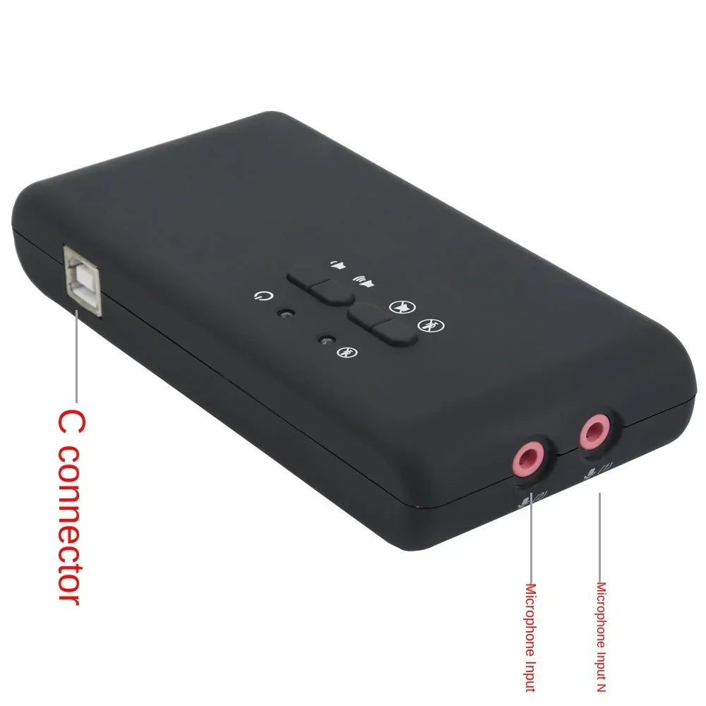 USB2.0 sound card add on cards Cmi-6206 Chipset USB 7.1 Sound Card with SPDIF & USB Extension Cable remote wake-up support Qme