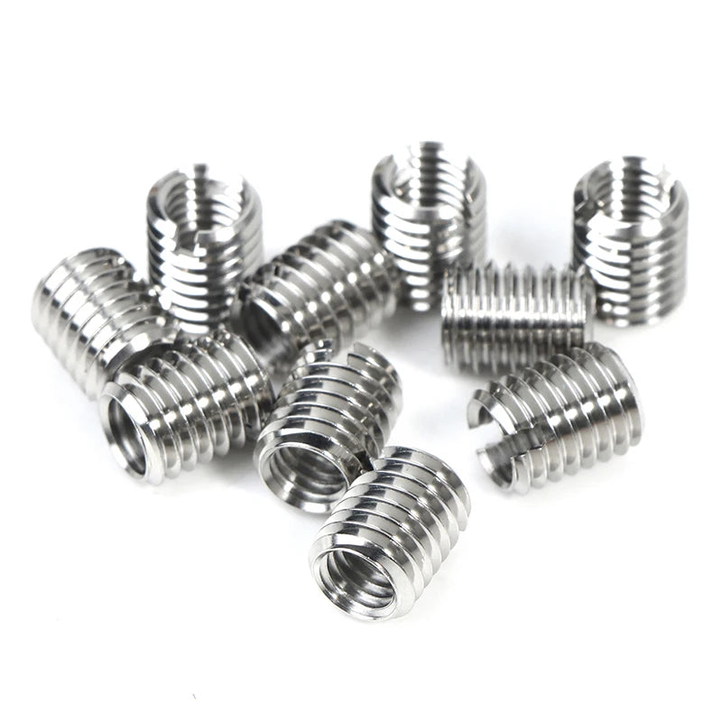 10PCS Stainless Steel Thread Adapters Convert M8 8mm Male To M6 6mm Female Qme