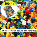 Random DIY Creative Building Blocks Bulk Set Urban Classic Building Blocks Assembled Birthday Gift Children's Educational Toys Qme Opp bag