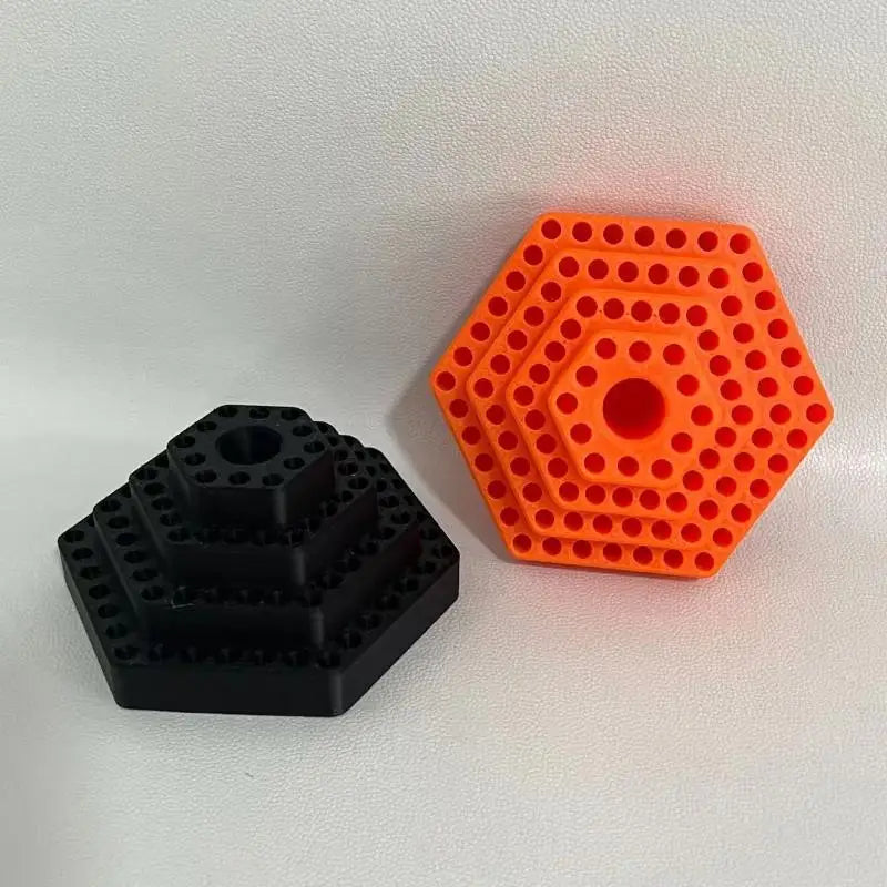 Drill Bit Storage Screwdriver Bits Holder Hex Shank Organiser Box Qme