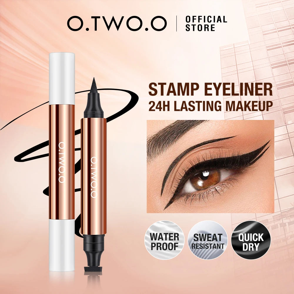 O TWO Eyeliner Pencil Liquid Eye Liner Waterproof Smudge Proof Quick Qme Eyeliner 2 Russian Federation