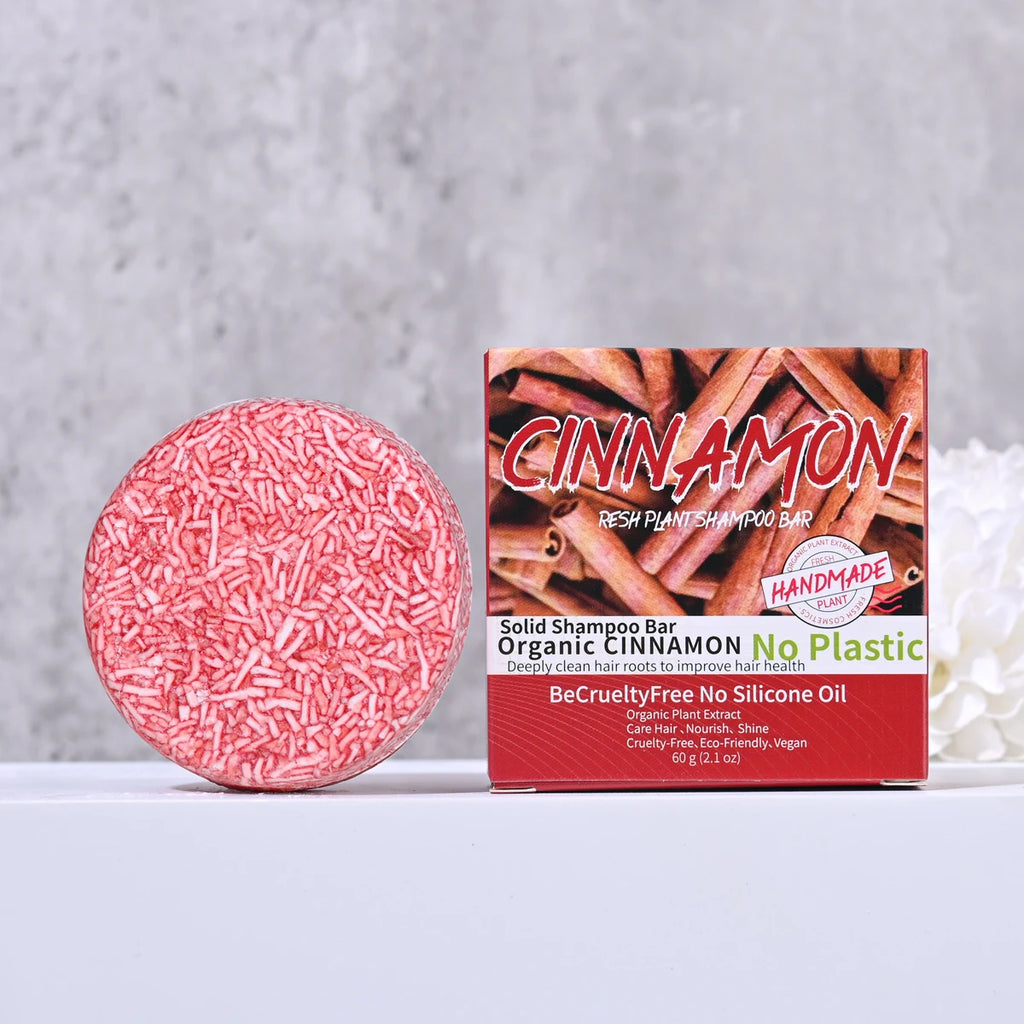 Private Label Cinnamon Essential Oil Shampoo Soap Handmade Organic Qme