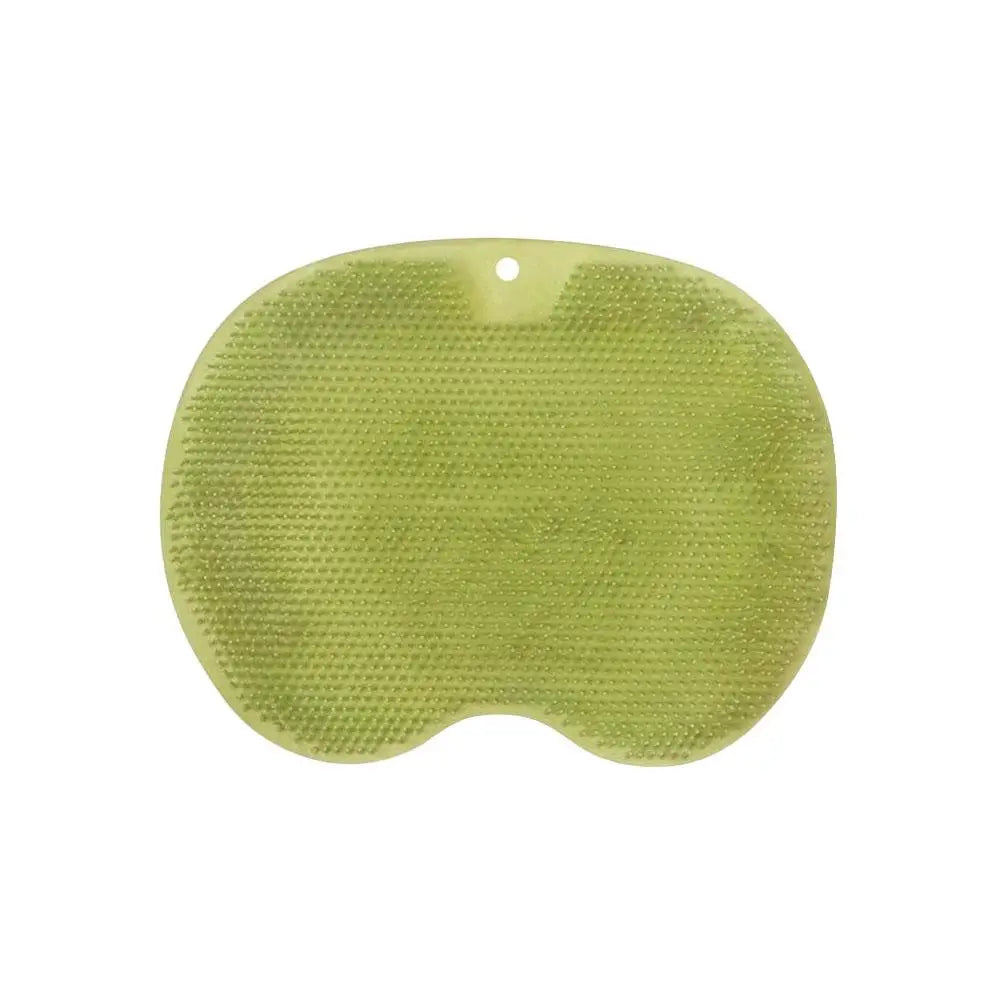 Foot Rubbing Back Rubbing Artifact Bathroom Massage Bath To Remove Dead Skin Feet Dirt Wash Silicone Bathtub Non-Slip Bath Mats Qme green